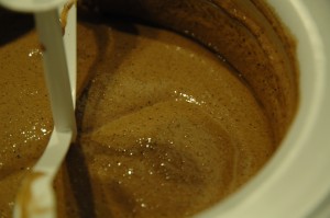 Left-over Chocolate Ice Cream