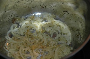 Translucent Dill Onions