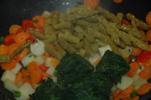 Spinach and Asparagus