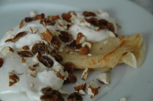 Quince Jelly Ice Cream with Honey