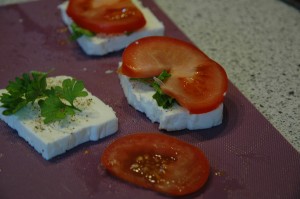 Feta, Parsley and Tomato