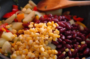 Corn and Kidney Beans
