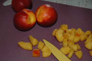 Diced Nectarine