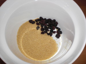 Couscous and Raisins